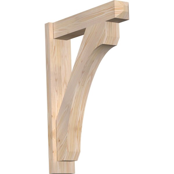 Ekena Millwork Legacy Craftsman Smooth Outlooker, Douglas Fir, 5 1/2"W x 24"D x 32"H OUT06X24X32LEC04SDF - main